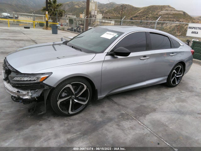2022 HONDA ACCORD SEDAN SPORT VIN: 1HGCV2F36NA018310