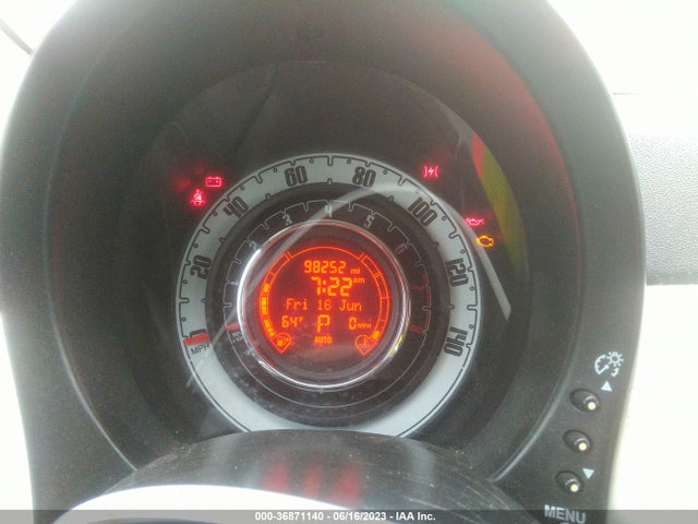 2013 FIAT 500 POP VIN: 3C3CFFAR8DT672588
