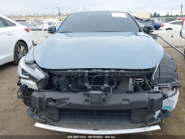 JN1FV7LL6MM560780 Infiniti Q60 Red Sport 400