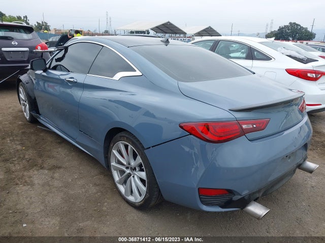 JN1FV7LL6MM560780 Infiniti Q60 Red Sport 400