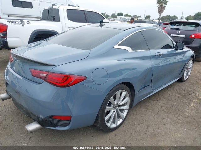 JN1FV7LL6MM560780 Infiniti Q60 Red Sport 400