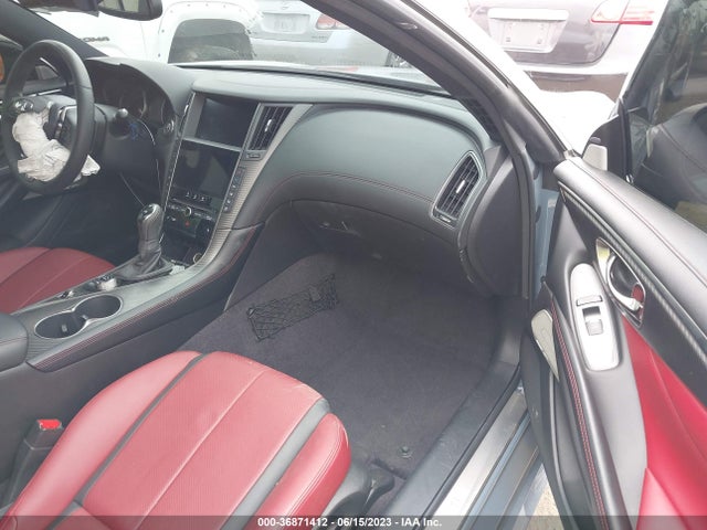 JN1FV7LL6MM560780 Infiniti Q60 Red Sport 400