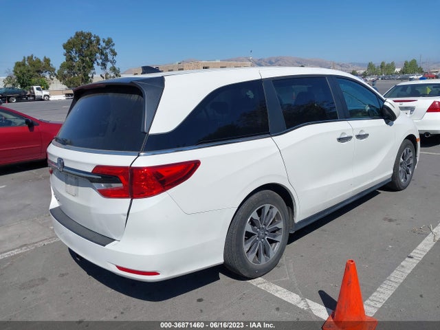 2022 HONDA ODYSSEY EX-L VIN: 5FNRL6H74NB032770