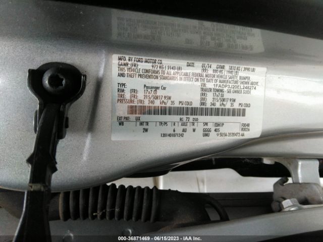 1FADP3J20EL248274 Ford Focus Titanium