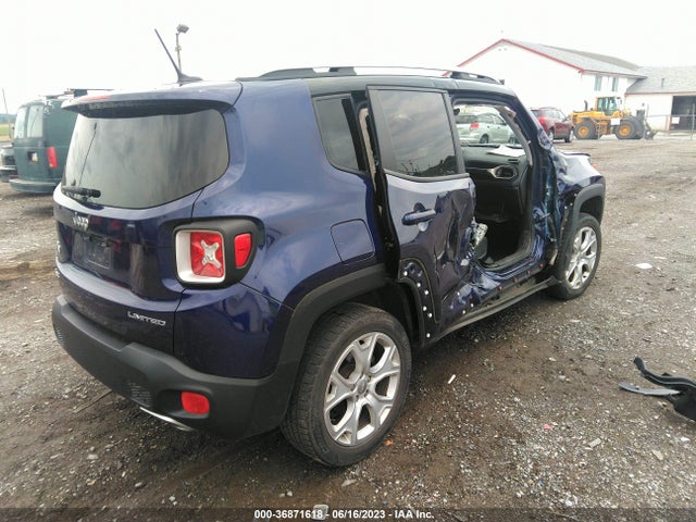 2017 JEEP RENEGADE LIMITED 4X4 VIN: ZACCJBDB4HPE97268