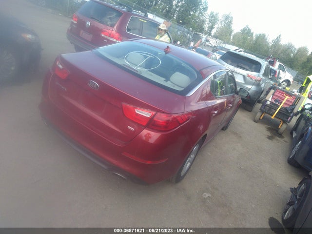 KIA Optima Lx 2014 5XXGM4A73EG341243 Image 4