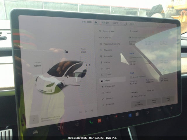 Tesla Model 3 Performance 2020 5YJ3E1EC7LF721137 Image 13