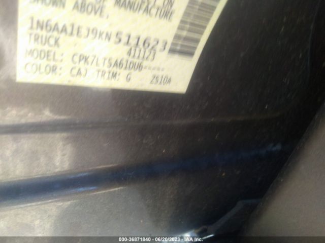 1N6AA1EJ9KN511623 Nissan TITAN SV