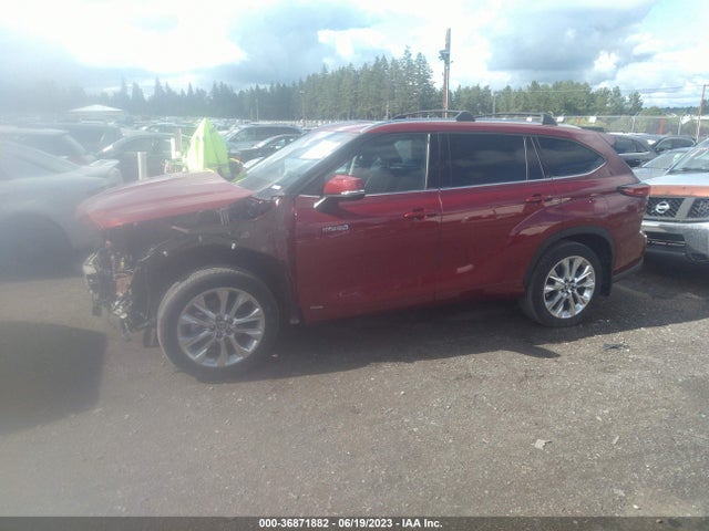 Toyota Highlander Hybrid Limited 2021 5TDXBRCH4MS064060 Image 30