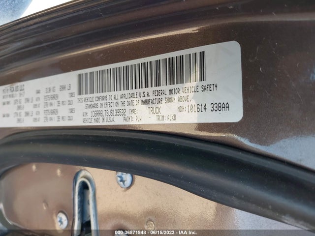 RAM 1500 Lone Star Silver 2018 1C6RR6LT9JS139532 Image 9