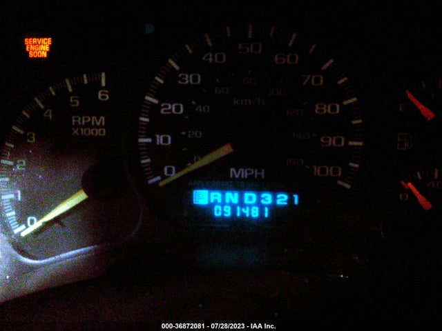 2001 CHEVROLET SILVERADO 1500 LT VIN: 2GCEK19T011283606