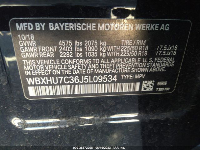 WBXHU7C36J5L09534 BMW X1 Sdrive28i