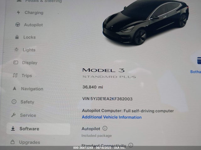 Tesla Model 3 Range 2019 5YJ3E1EA2KF362003 Image 14