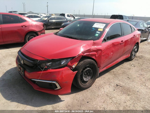 Honda Civic Sedan Lx 2019 2HGFC2F62KH563060 Image 2