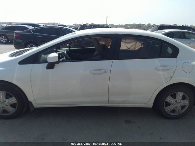 2013 HONDA CIVIC SDN LX VIN: 19XFB2F54DE060735