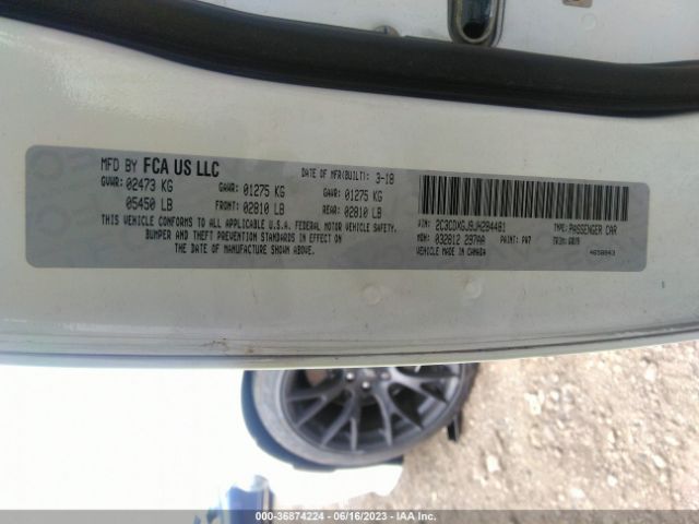 2C3CDXGJ9JH284481 Dodge Charger R/t Scat Pack