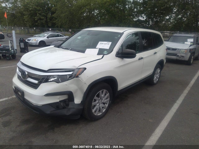 2019 HONDA PILOT LX VIN: 5FNYF6H19KB074247