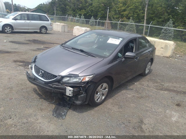 Honda Civic Sedan Lx 2014 19XFB2F57EE226960 Image 2