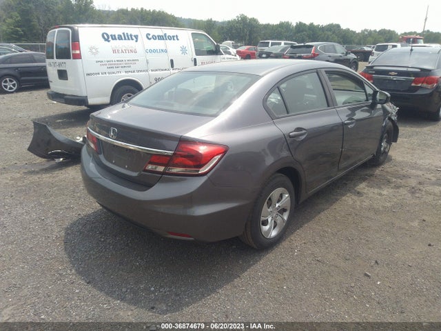 Honda Civic Sedan Lx 2014 19XFB2F57EE226960 Image 4