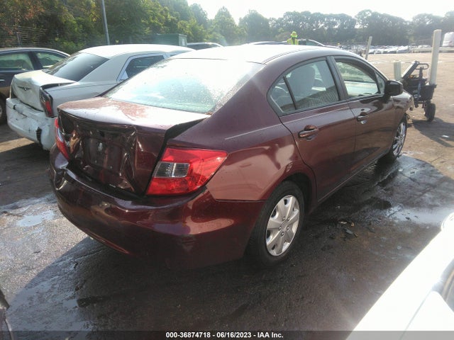 2012 HONDA CIVIC SDN LX VIN: 2HGFB2F56CH579435