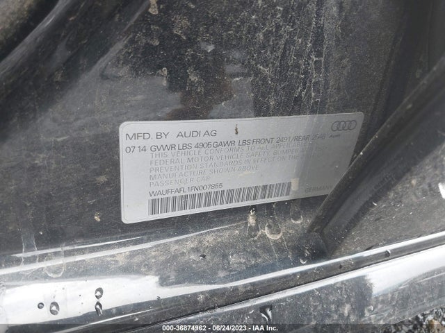 Audi A4 Premium Plus 2015 WAUFFAFL1FN007855 Image 9