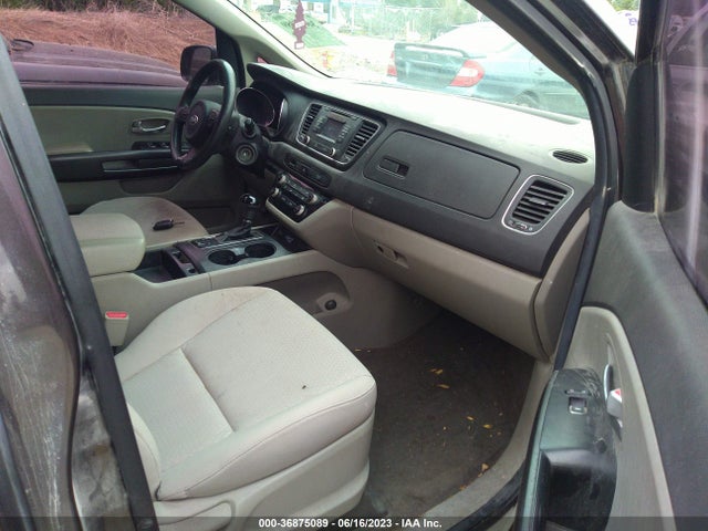 2016 KIA SEDONA LX VIN: KNDMB5C10G6086690