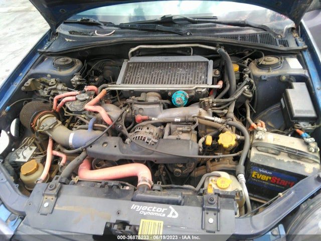 2002 SUBARU IMPREZA SEDAN WRX VIN: JF1GD29652H512806