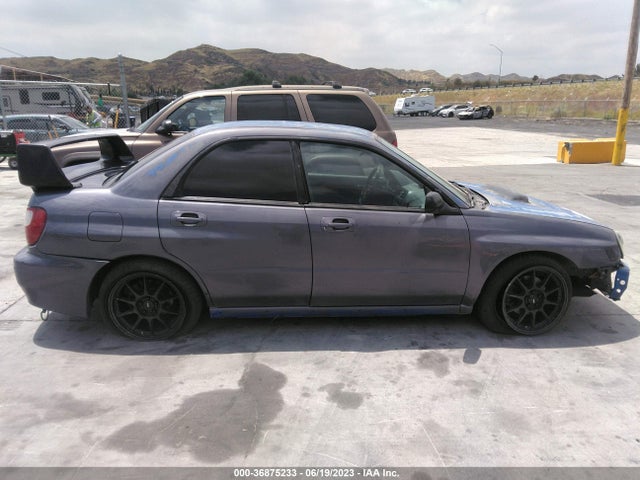 2002 SUBARU IMPREZA SEDAN WRX VIN: JF1GD29652H512806