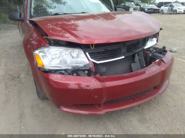 2008 DODGE AVENGER SXT VIN: 1B3LC56K98N235412