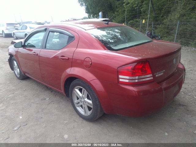 2008 DODGE AVENGER SXT VIN: 1B3LC56K98N235412