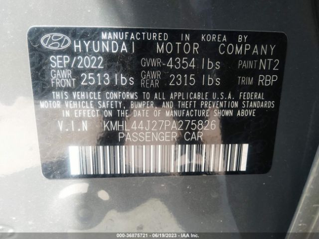 Hyundai Sonata Sel Plus 2023 KMHL44J27PA275826 Image 16
