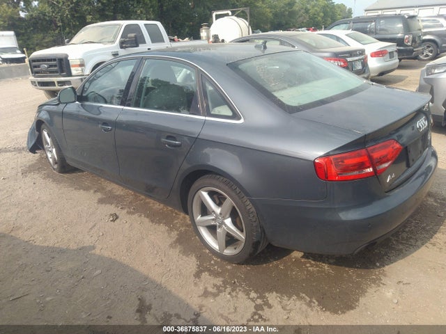 2009 AUDI A4 3.2L PRESTIGE VIN: WAUMK78K19N028316