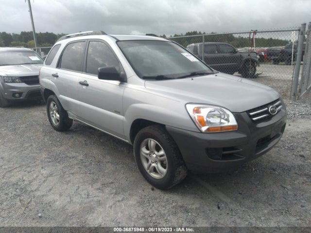 2007 Kia Sportage Lx მანქანა იყიდება აუქციონზე, vin: KNDJE723677357397, აუქციონის ნომერი: 36875948