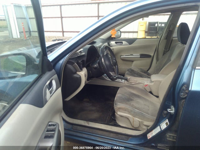 2009 SUBARU IMPREZA SEDAN I W/PREMIUM PKG VIN: JF1GE60689H504551