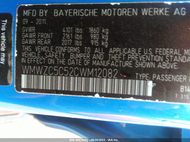 2012 MINI COOPER S COUNTRYMAN WMWZC5C52CWM12082 Photo 8