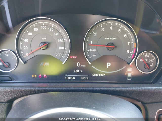 2016 BMW M3, VIN: WBS8M9C58G5D31632