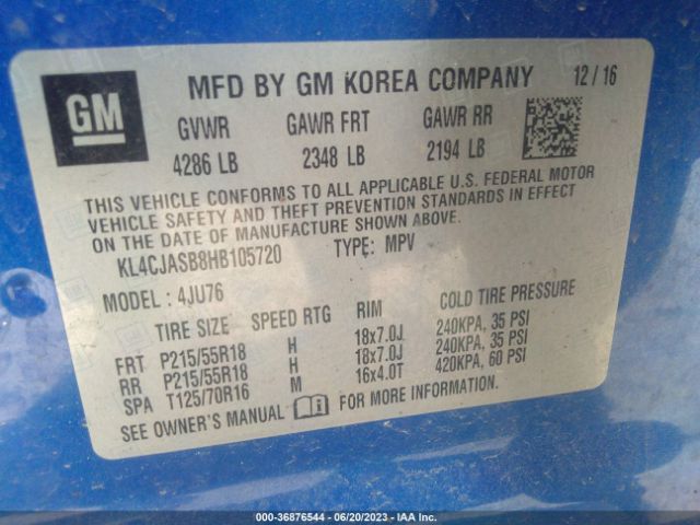 KL4CJASB8HB105720 Buick Encore Preferred