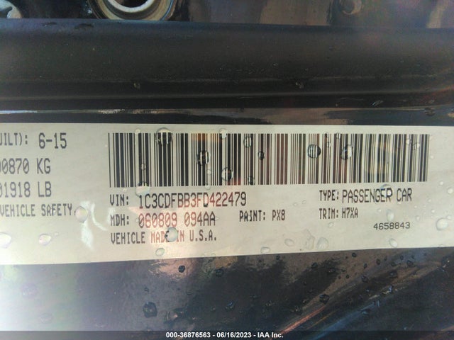 Dodge DART SXT 2015 1C3CDFBB3FD422479 Image 9