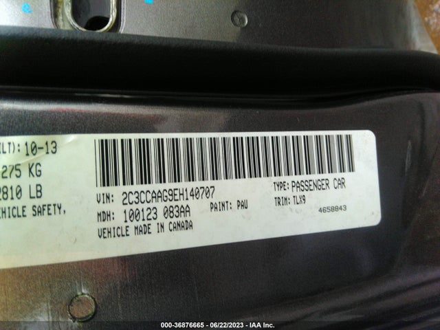 2C3CCAAG9EH140707 Chrysler 300