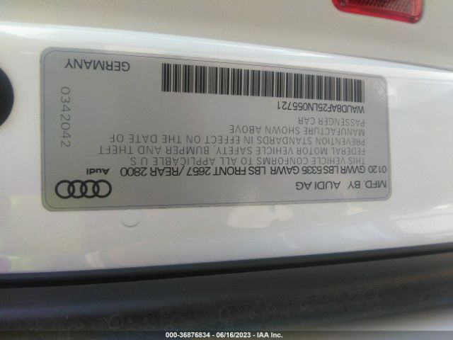 2020 AUDI A6 SEDAN WAUD8AF25LN055721 Photo 8