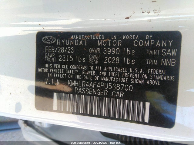 Hyundai Elantra N Line 2023 KMHLR4AF4PU538700 Image 9