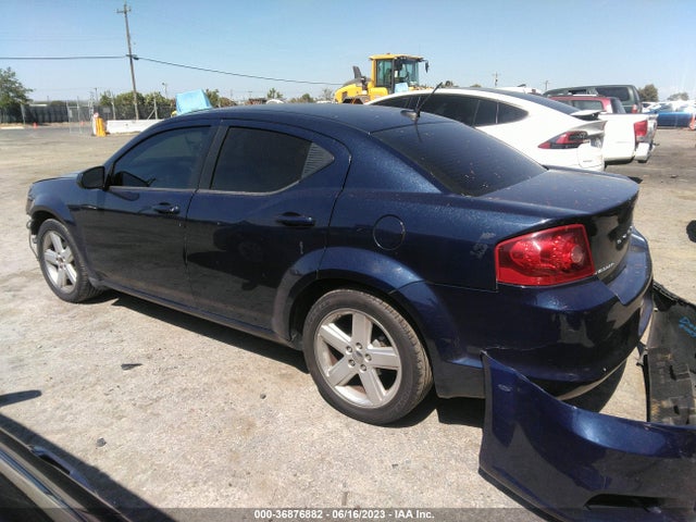 2013 DODGE AVENGER SXT VIN: 1C3CDZCB0DN707146