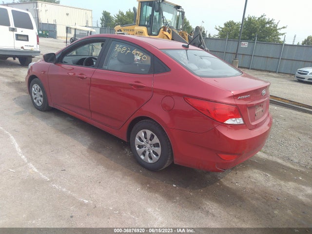 2016 HYUNDAI ACCENT SE VIN: KMHCT4AE3GU083072