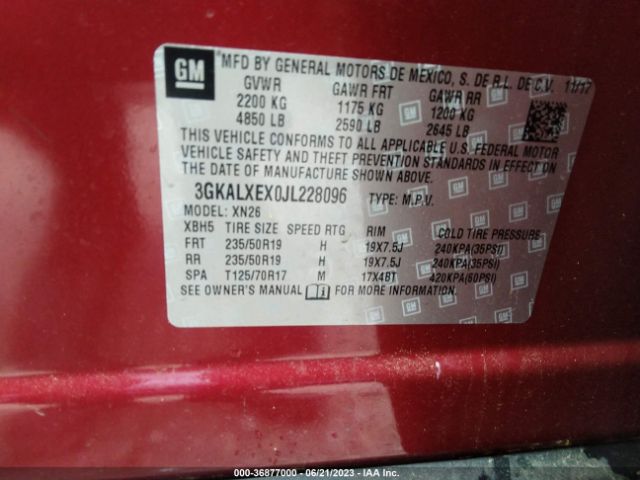 3GKALXEX0JL228096 GMC Terrain Denali