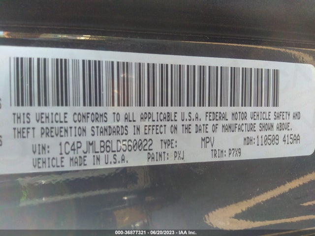 1C4PJMLB6LD560022 Jeep Cherokee Latitude Plus