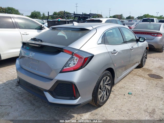 Honda Civic Hatchback Lx 2018 SHHFK7H29JU238028 Image 4