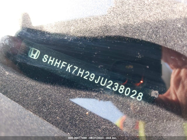 Honda Civic Hatchback Lx 2018 SHHFK7H29JU238028 Image 9