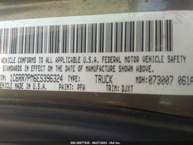 1C6RR7PM6ES396324 RAM 1500 Longhorn