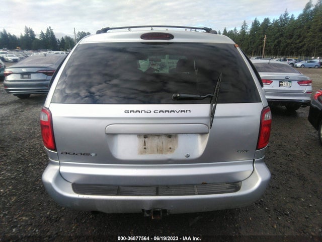2006 DODGE GRAND CARAVAN SXT VIN: 2D4GP44L96R856968