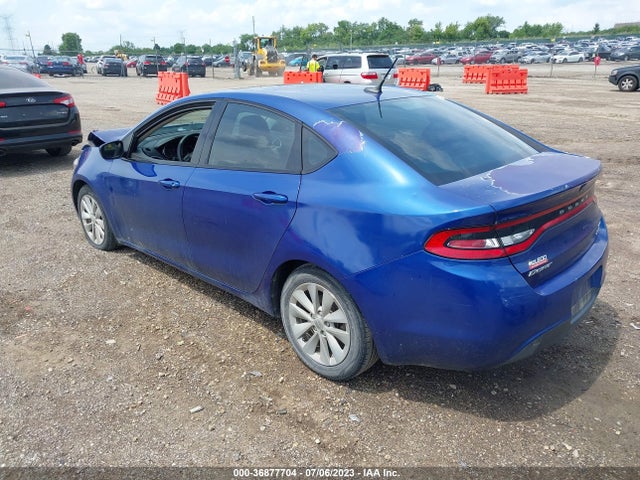 Dodge DART SXT 2014 1C3CDFBB5ED671929 Image 3